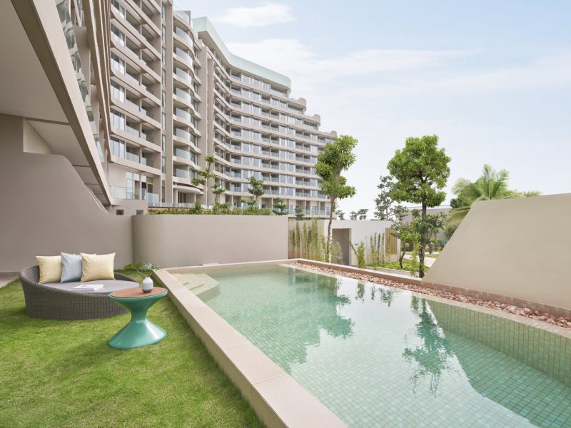 Căn Hộ 2 phòng ngủ Hồ Bơi Riêng (2 Bedroom Balcony Residences Garden Pool)