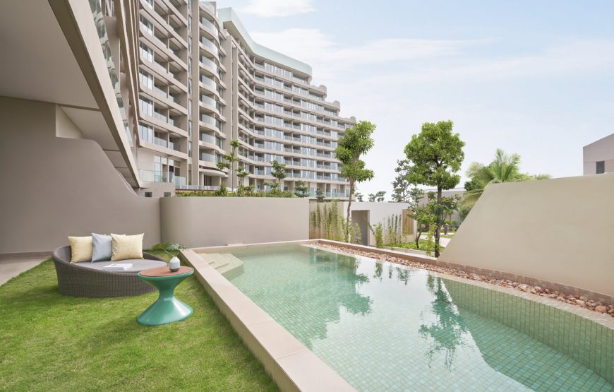 Căn Hộ 2 phòng ngủ Hồ Bơi Riêng (2 Bedroom Balcony Residences Garden Pool)