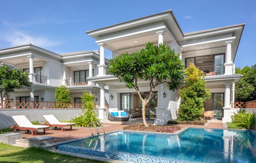 Villa 4 phòng ngủ có hồ bơi riêng – Hướng hồ | Ăn sáng